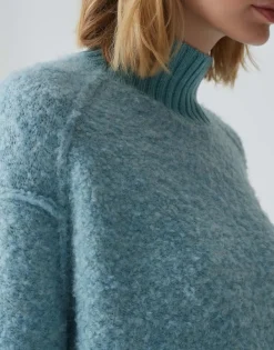 Damen OPUS Strick^Strickpullover Puklana Blau Online Bestellen