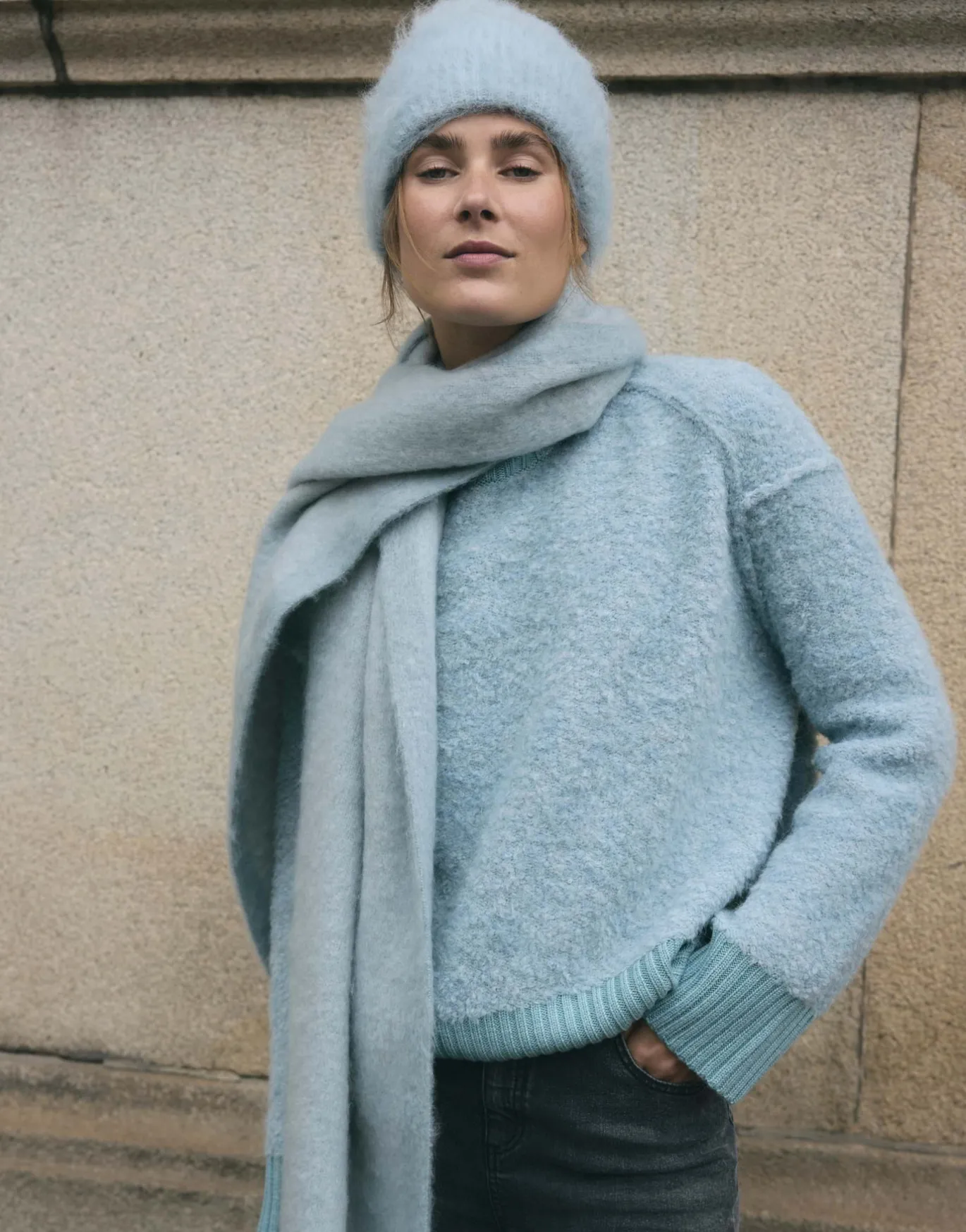 Damen OPUS Strick^Strickpullover Puklana Blau Online Bestellen