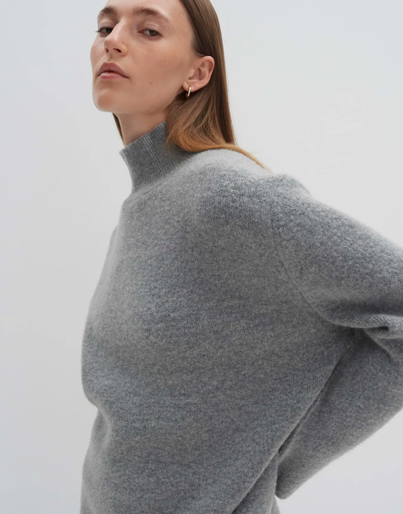 Damen OPUS Strick^Strickpullover Tadita Grau Online Bestellen