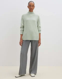 Damen OPUS Strick^Strickpullover Tahila Grün Online Bestellen