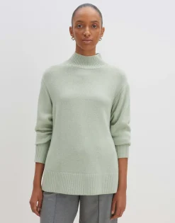 Damen OPUS Strick^Strickpullover Tahila Grün Online Bestellen