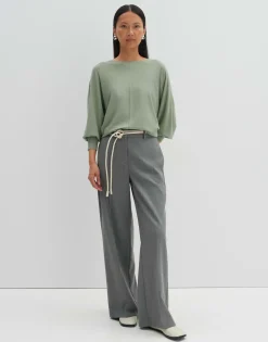 Damen OPUS Strick^Strickpullover Taliya Line Grün Online Bestellen