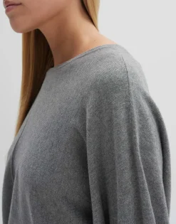 Damen OPUS Strick^Strickpullover Taliya Line Grau Online Bestellen