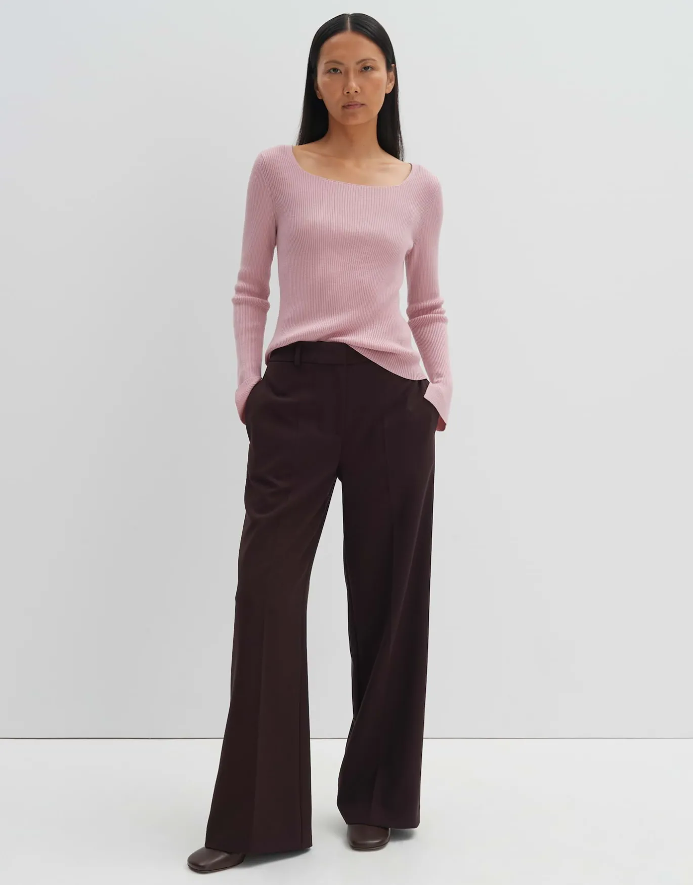 Damen OPUS Strick^Strickpullover Tamea Rosé Online Bestellen