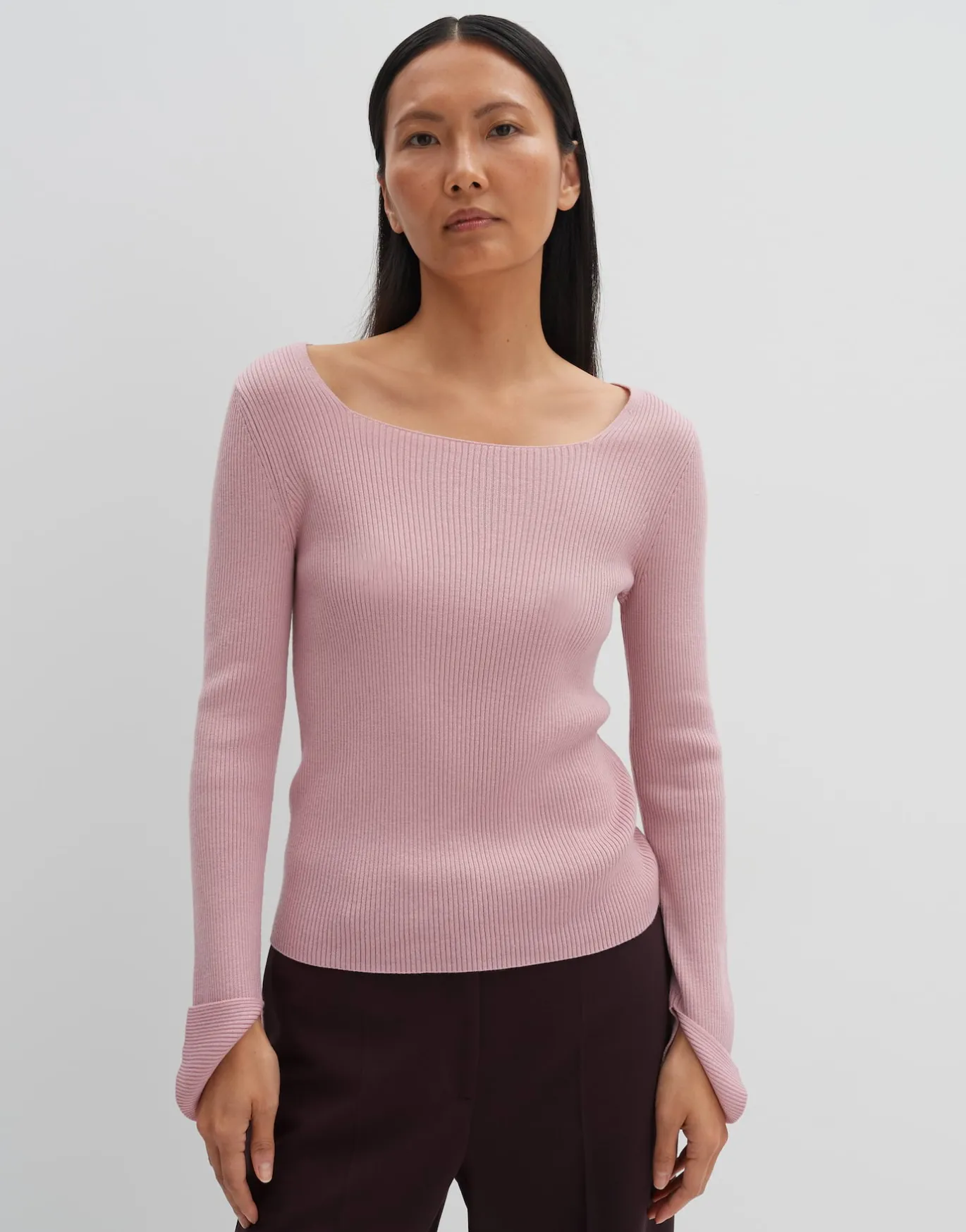 Damen OPUS Strick^Strickpullover Tamea Rosé Online Bestellen