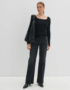 Damen OPUS Strick^Strickpullover Tamea Schwarz Online Bestellen