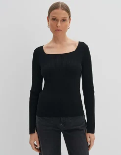 Damen OPUS Strick^Strickpullover Tamea Schwarz Online Bestellen