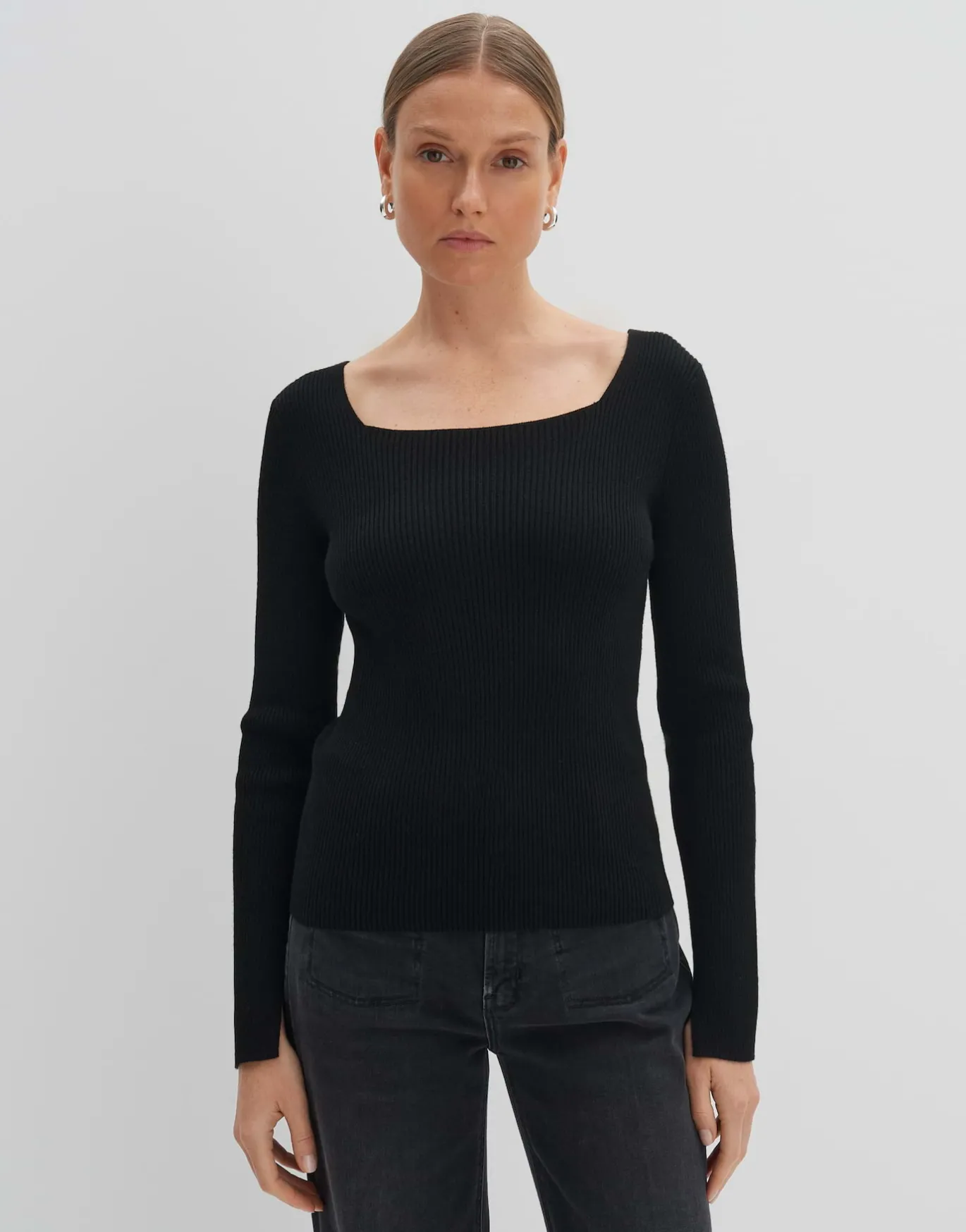 Damen OPUS Strick^Strickpullover Tamea Schwarz Online Bestellen