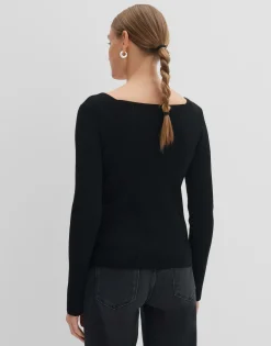 Damen OPUS Strick^Strickpullover Tamea Schwarz Online Bestellen