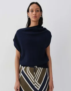 Damen OPUS Strick^Strickpullover Tamena Blau Online Bestellen