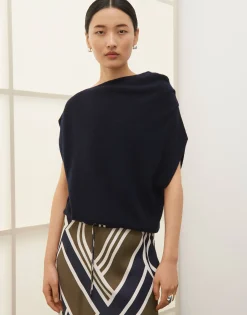 Damen OPUS Strick^Strickpullover Tamena Blau Online Bestellen