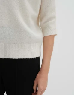 Damen OPUS Strick^Strickpullover Tamita Pure Weiß Online Bestellen