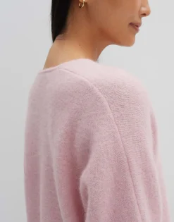 Damen OPUS Strick^Strickpullover Tamita Pure Rosé Online Bestellen
