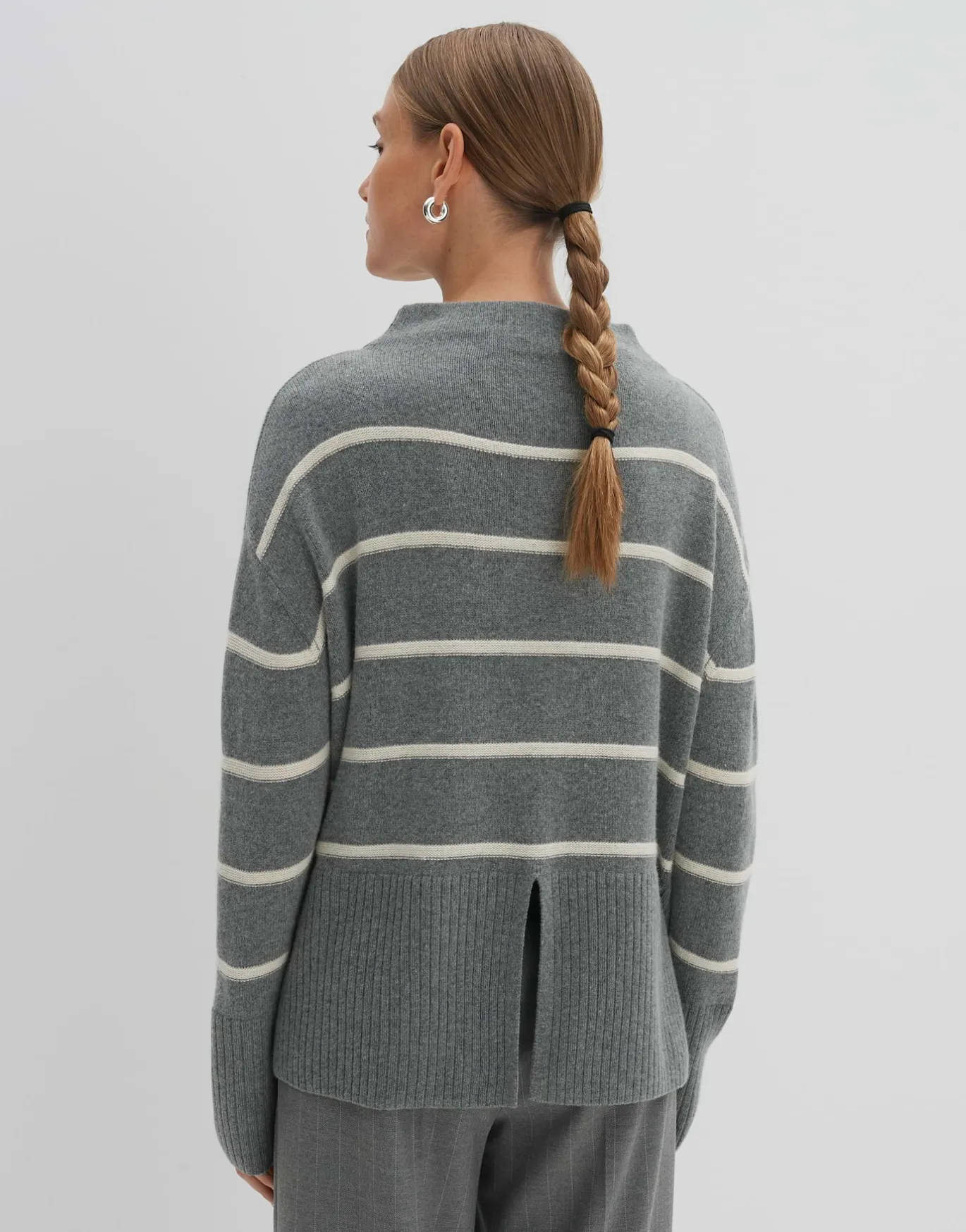 Damen OPUS Strick^Strickpullover Tanalynn Grau Online Bestellen