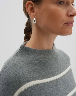 Damen OPUS Strick^Strickpullover Tanalynn Grau Online Bestellen