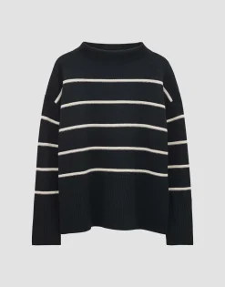 Damen OPUS Strick^Strickpullover Tanalynn Schwarz Online Bestellen