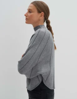 Damen OPUS Strick^Strickpullover Tanima Grau Online Bestellen