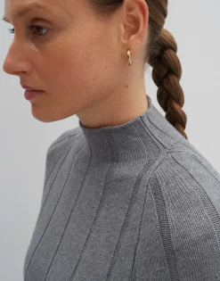 Damen OPUS Strick^Strickpullover Tanima Grau Online Bestellen