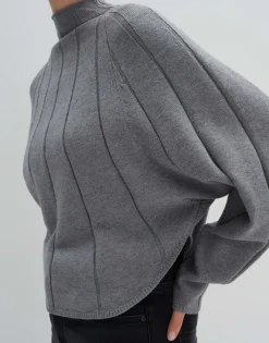 Damen OPUS Strick^Strickpullover Tanima Grau Online Bestellen