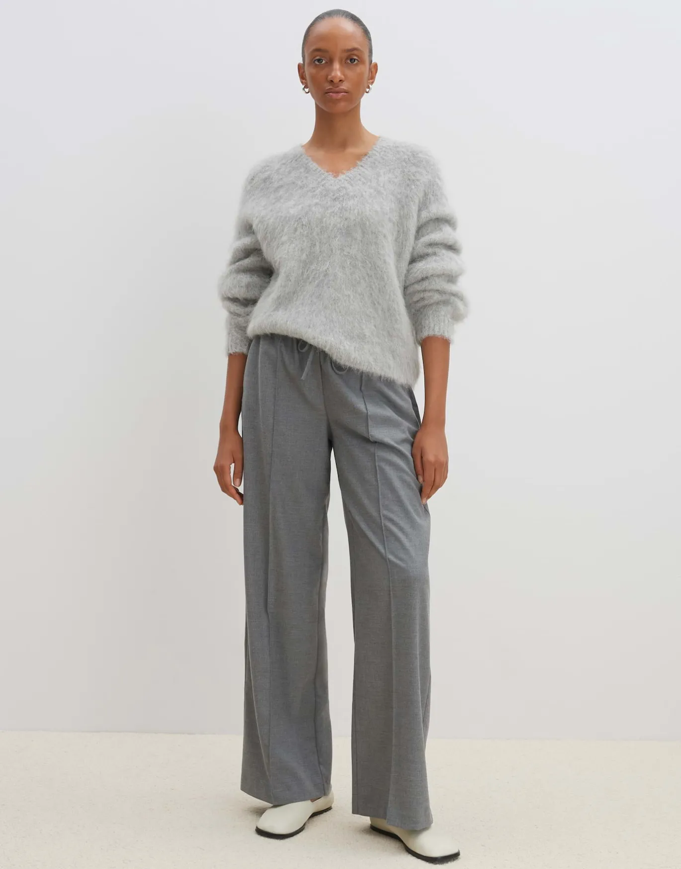 Damen OPUS Strick^Strickpullover Tanyara Grau Online Bestellen