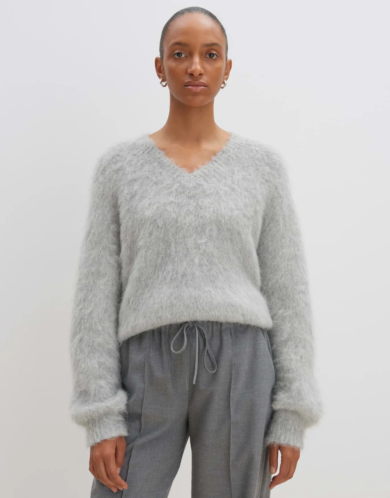 Damen OPUS Strick^Strickpullover Tanyara Grau Online Bestellen