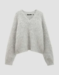 Damen OPUS Strick^Strickpullover Tanyara Grau Online Bestellen