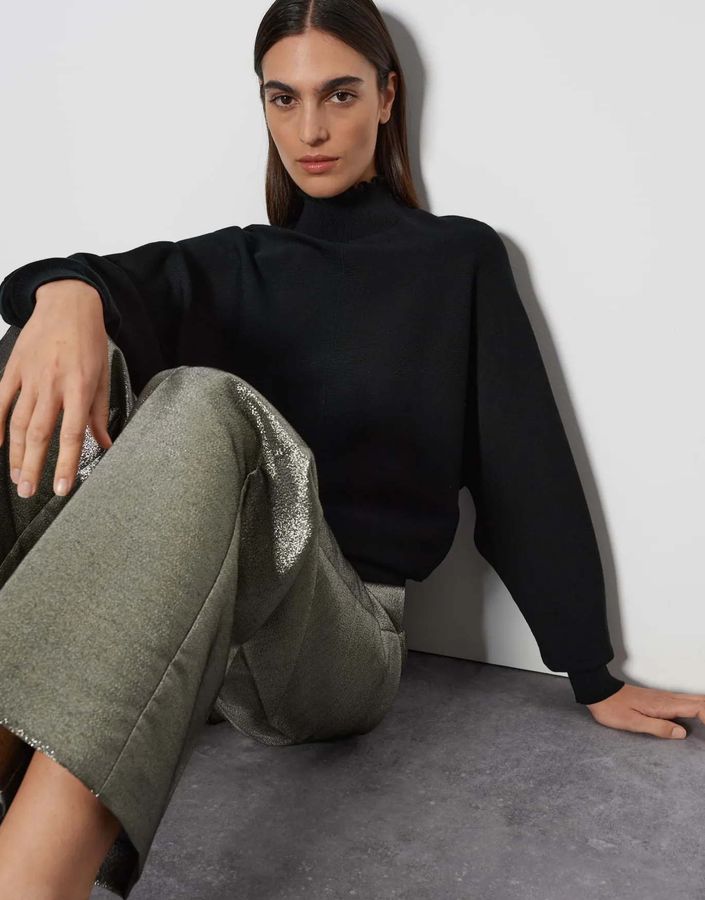 Damen OPUS Strick^Strickpullover Tarisu Schwarz Online Bestellen