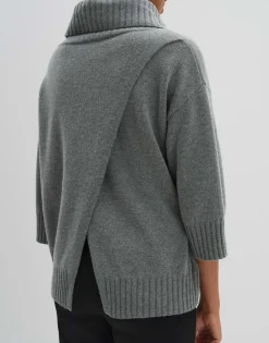 Damen OPUS Strick^Strickpullover Taxina Grau Online Bestellen