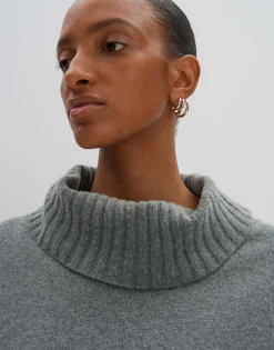 Damen OPUS Strick^Strickpullover Taxina Grau Online Bestellen