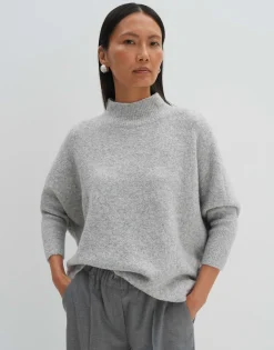 Damen OPUS Strick^Strickpullover Tiola Grau Online Bestellen