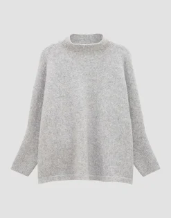 Damen OPUS Strick^Strickpullover Tiola Grau Online Bestellen