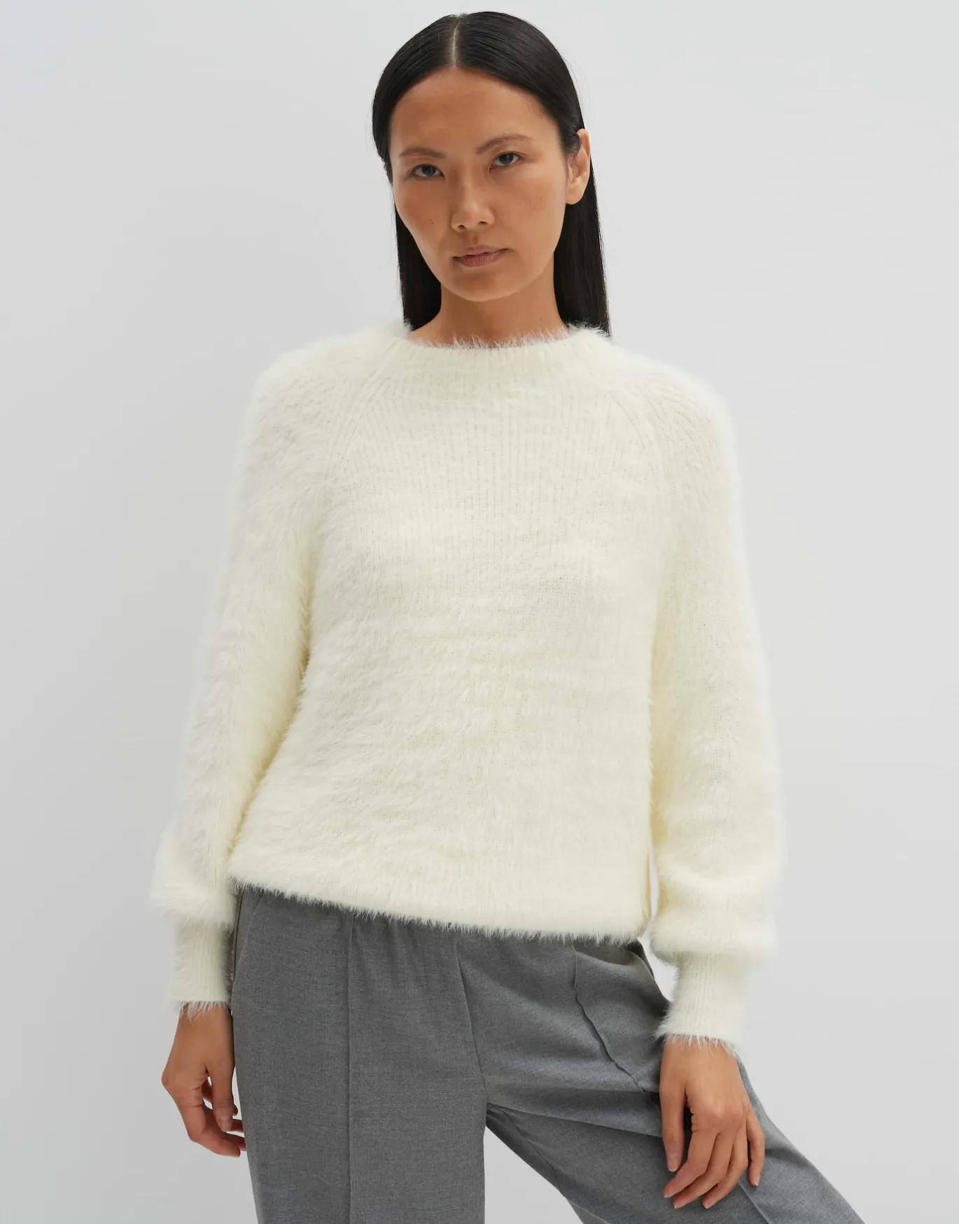 Damen OPUS Strick^Strickpullover Tissie Weiß Online Bestellen