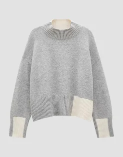 Damen OPUS Strick^Strickpullover Tomie Grau Online Bestellen