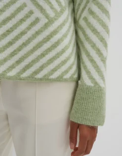 Damen OPUS Strick^Strickpullover Tonica Grün Online Bestellen