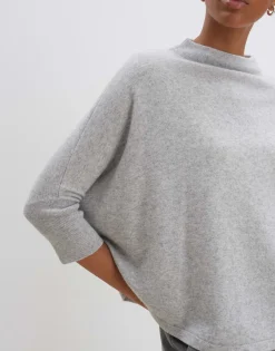 Damen OPUS Strick^Strickpullover Toriana Grau Online Bestellen