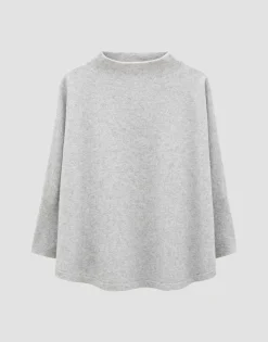 Damen OPUS Strick^Strickpullover Toriana Grau Online Bestellen