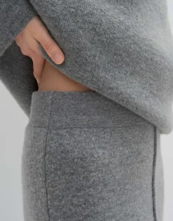 Damen OPUS Röcke^Strickrock Onitti Grau Online Bestellen