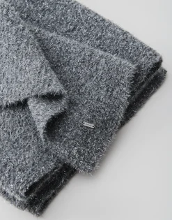 Damen OPUS Accessoires^Strickschal Aglezi Scarf Grau Online Bestellen