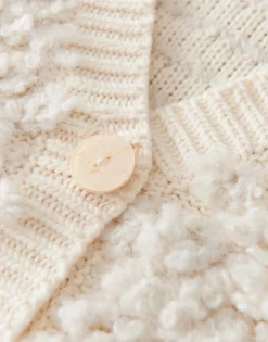 Damen OPUS Strick | Blazer / Westen^Strickweste Deluda Weiß Online Bestellen