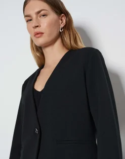 Damen OPUS Blazer / Westen^Sweatblazer Nebru Schwarz Online Bestellen