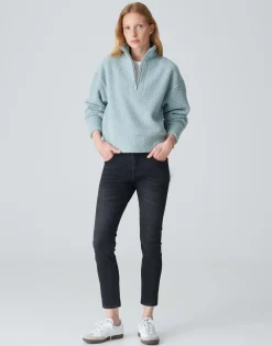Damen OPUS Sweat^Sweater Gatroi Blau Online Bestellen