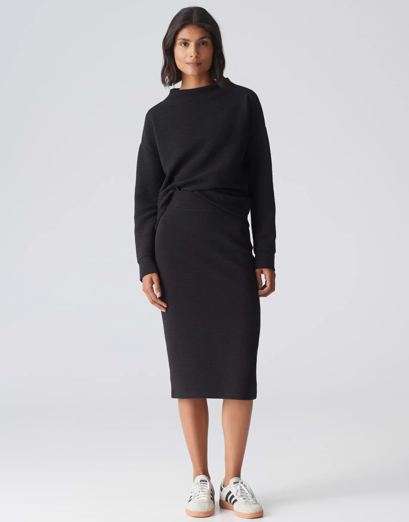 Damen OPUS Sweat^Sweater Gelise Schwarz Online Bestellen