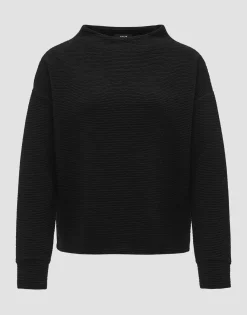 Damen OPUS Sweat^Sweater Gelise Schwarz Online Bestellen