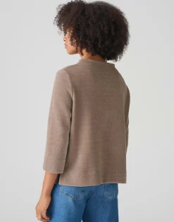 Damen OPUS Sweat^Sweater Gelvet Braun Online Bestellen