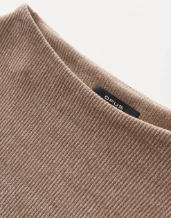 Damen OPUS Sweat^Sweater Gelvet Braun Online Bestellen