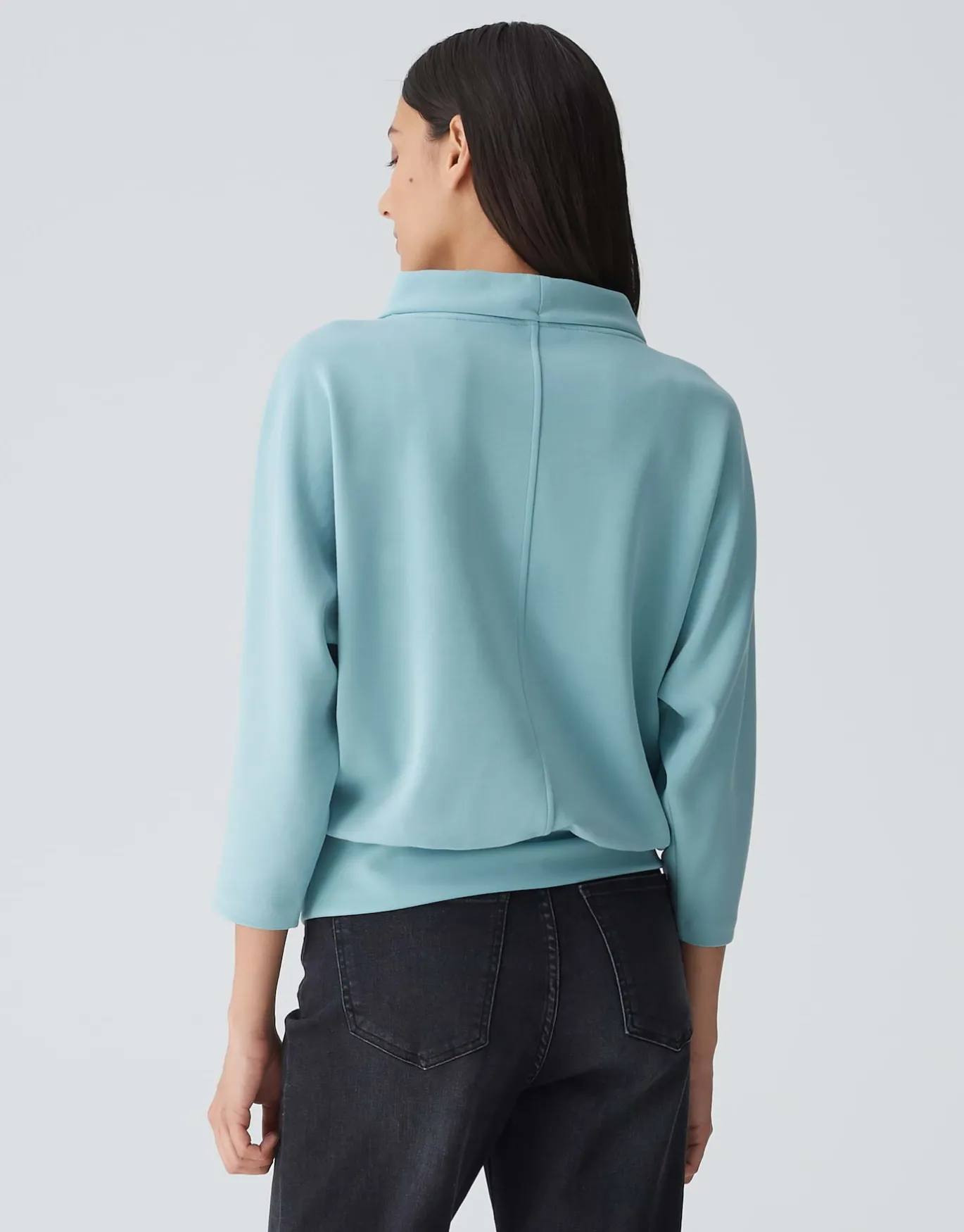 Damen OPUS Sweat^Sweater Gepita Blau Online Bestellen