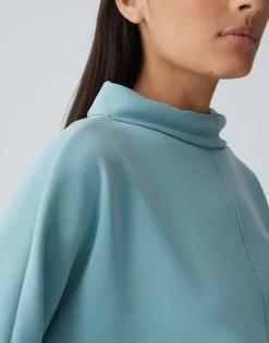 Damen OPUS Sweat^Sweater Gepita Blau Online Bestellen