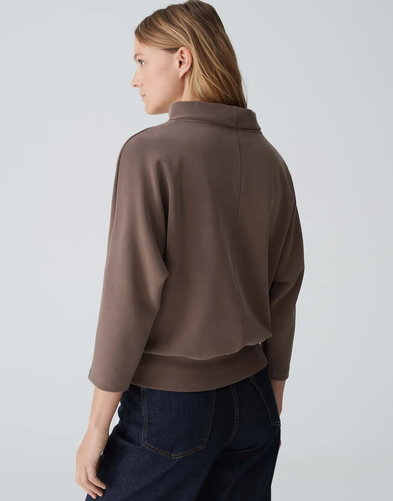 Damen OPUS Sweat^Sweater Gepita Braun Online Bestellen