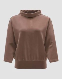 Damen OPUS Sweat^Sweater Gepita Braun Online Bestellen