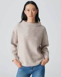 Damen OPUS Sweat^Sweater Gesurla Braun Online Bestellen